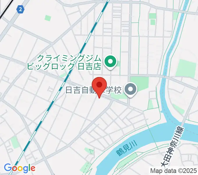石原進二サックススクール綱島校の地図