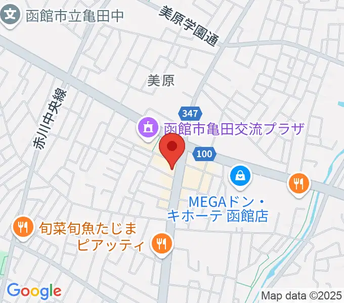 函館club COCOAの地図