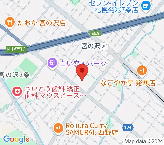 札幌市生涯学習センター ちえりあの地図