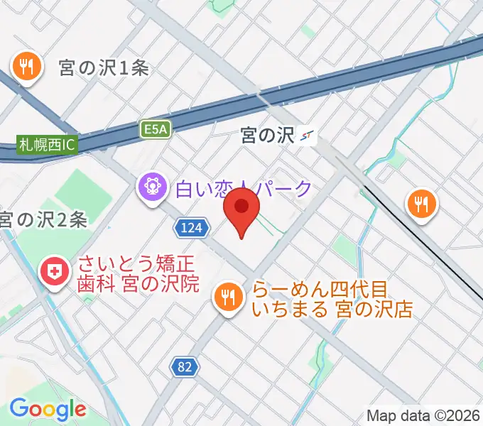 札幌市生涯学習センター ちえりあの地図