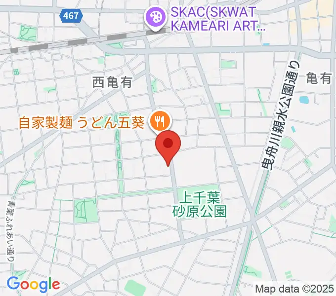シング・ア・ミュージックの地図