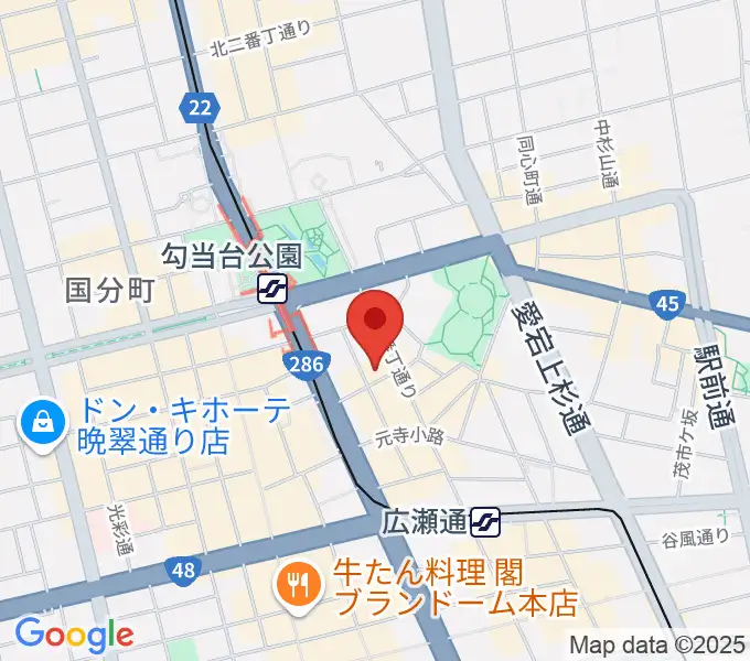iアート くどう音楽教室の地図