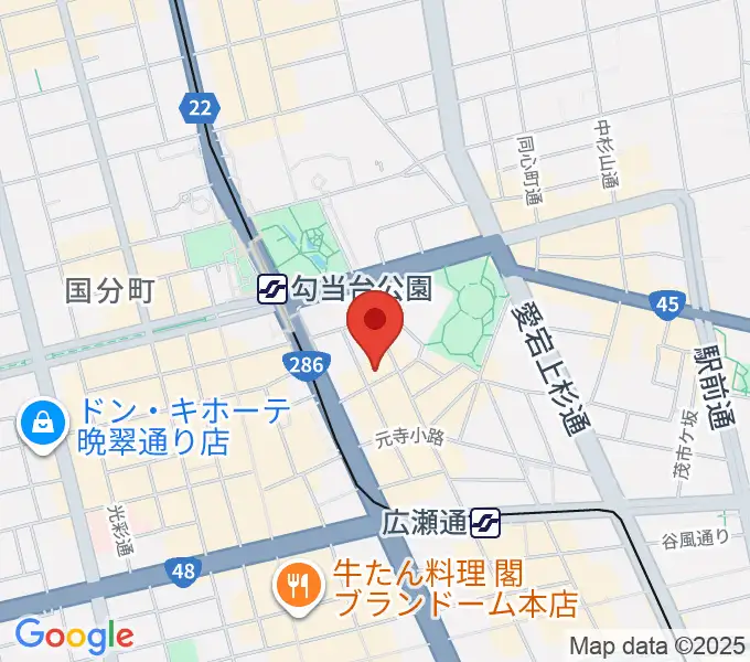 iアート くどう音楽教室の地図