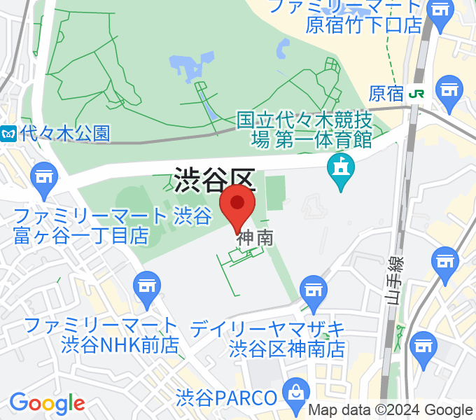 NHKホールの場所
