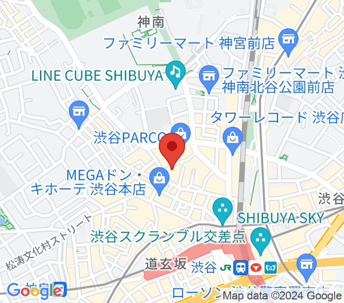 渋谷サイクロンの場所