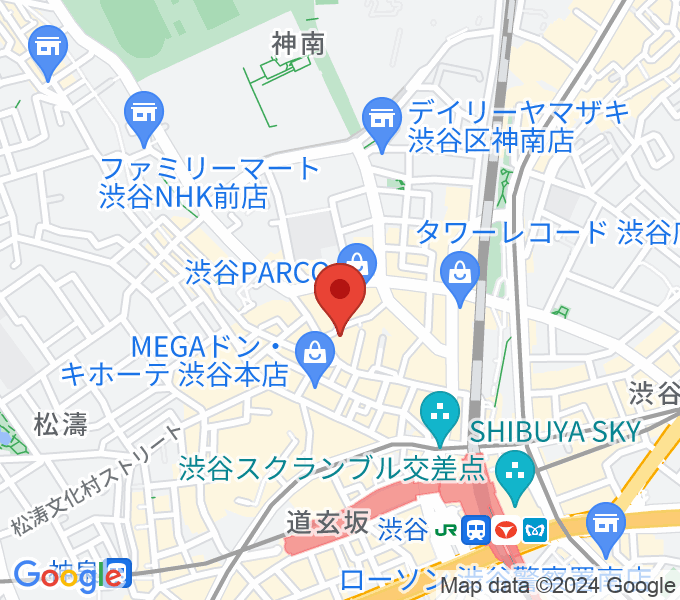 渋谷サイクロンの場所