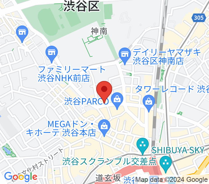 渋谷スターラウンジの場所