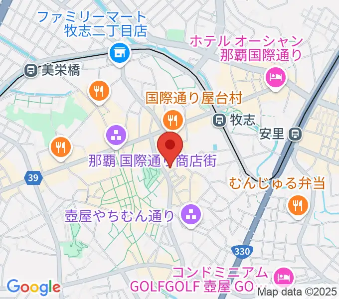 桜坂セントラルの地図