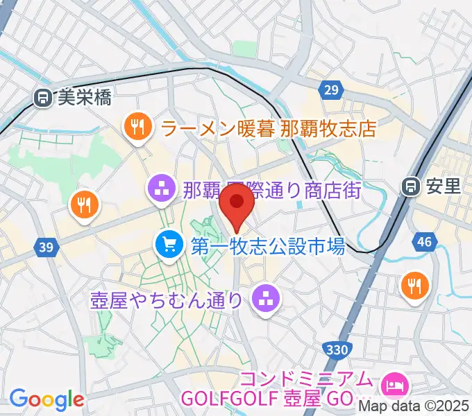 桜坂セントラルの地図