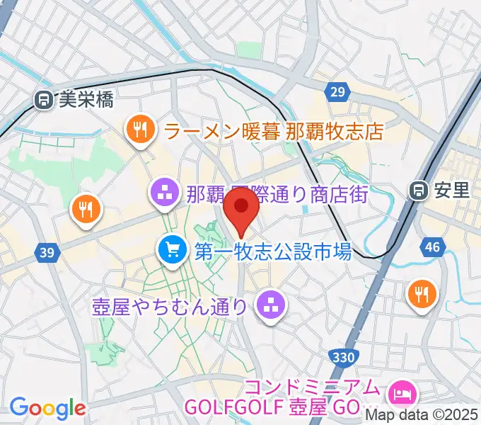 桜坂セントラルの地図