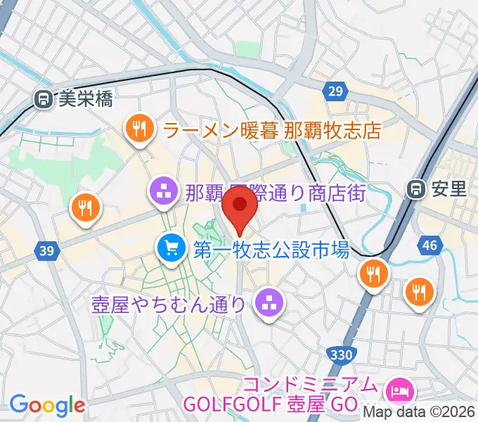 桜坂セントラルの地図