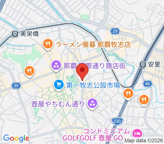 桜坂セントラルの地図