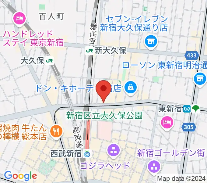 [移転]新宿ネイキッドロフトの地図