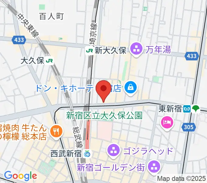 [移転]新宿ネイキッドロフトの地図