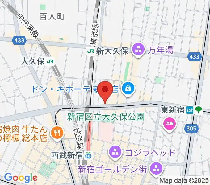[移転]新宿ネイキッドロフトの地図