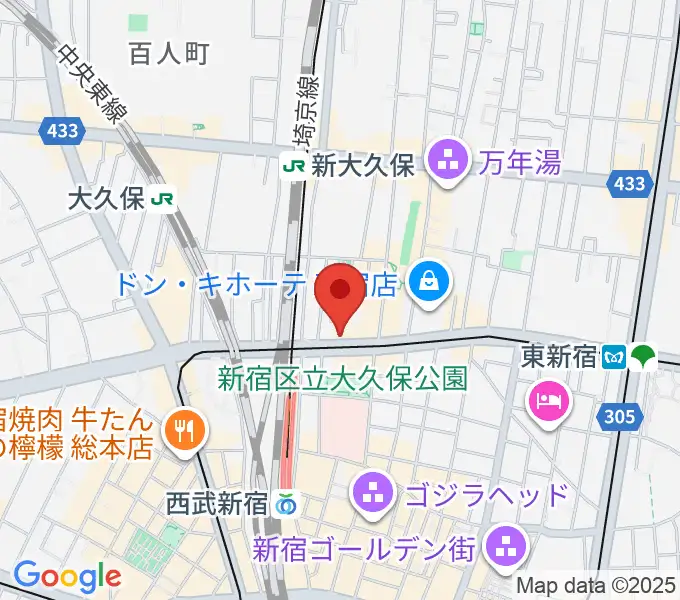 [移転]新宿ネイキッドロフトの地図