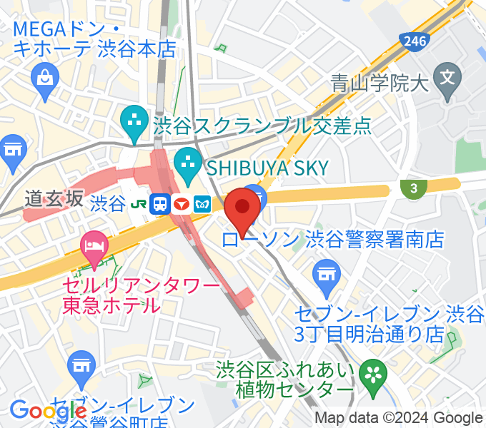渋谷OTOの場所