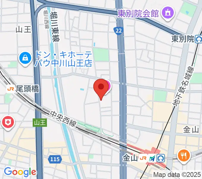 music art BeSoulの地図
