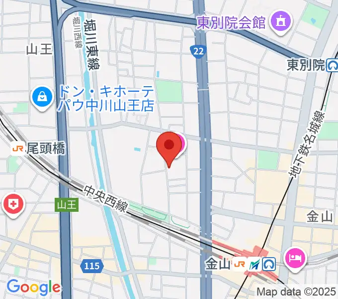 music art BeSoulの地図