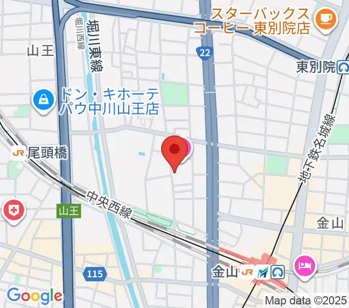 music art BeSoulの地図