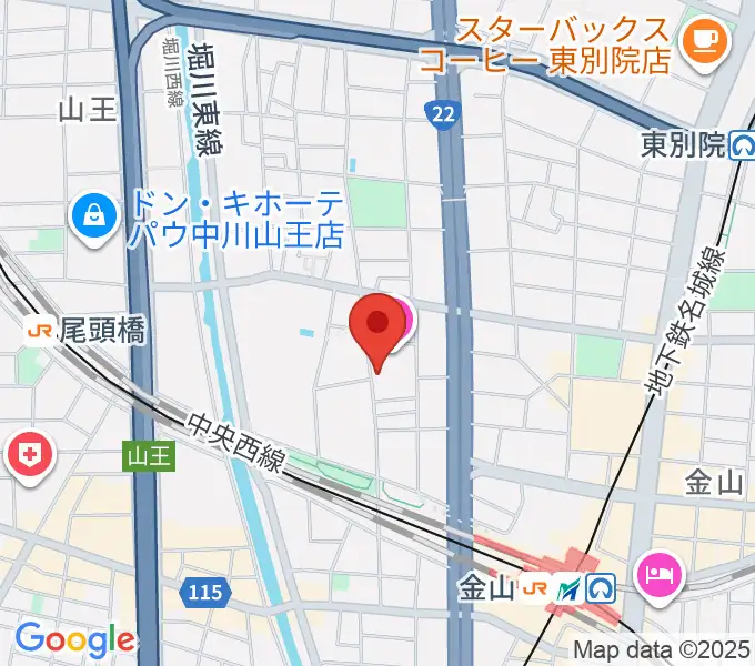 music art BeSoulの地図