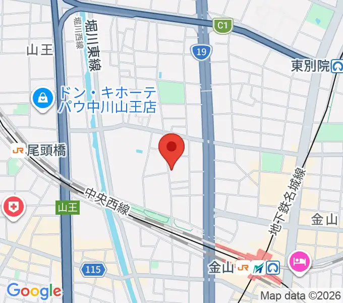 music art BeSoulの地図