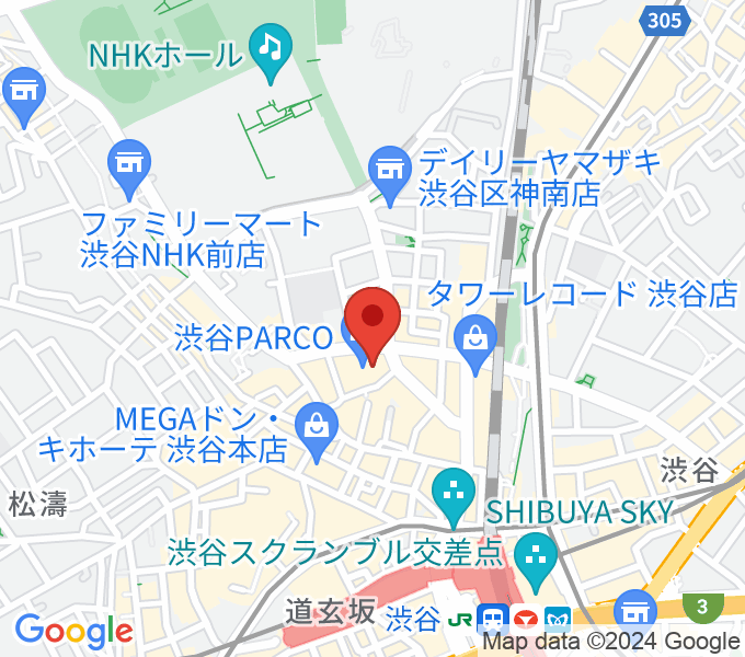 渋谷パルコ劇場の場所
