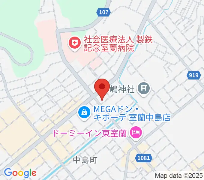 Live cafe Solisteの地図
