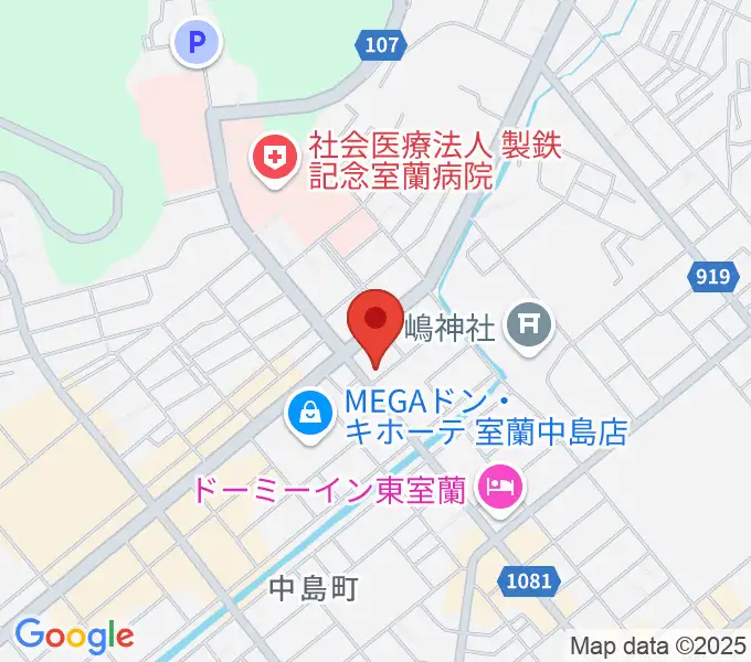 Live cafe Solisteの地図
