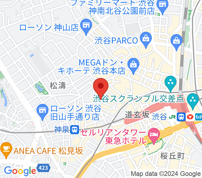 渋谷ヴエノスの場所