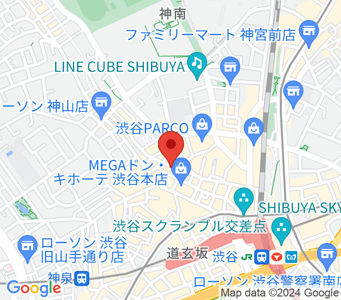 渋谷TAKE OFF 7の場所