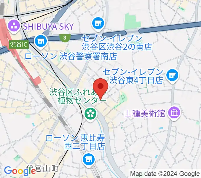 渋谷クラブクロールの地図