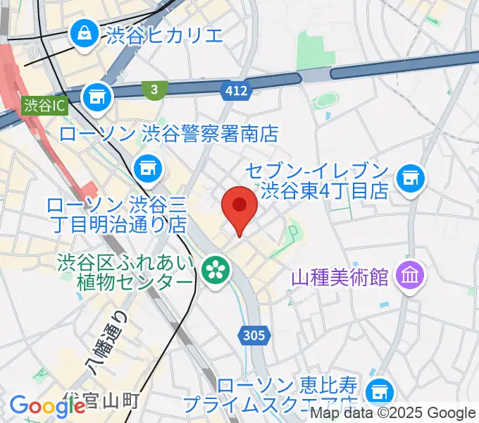 渋谷クラブクロールの地図