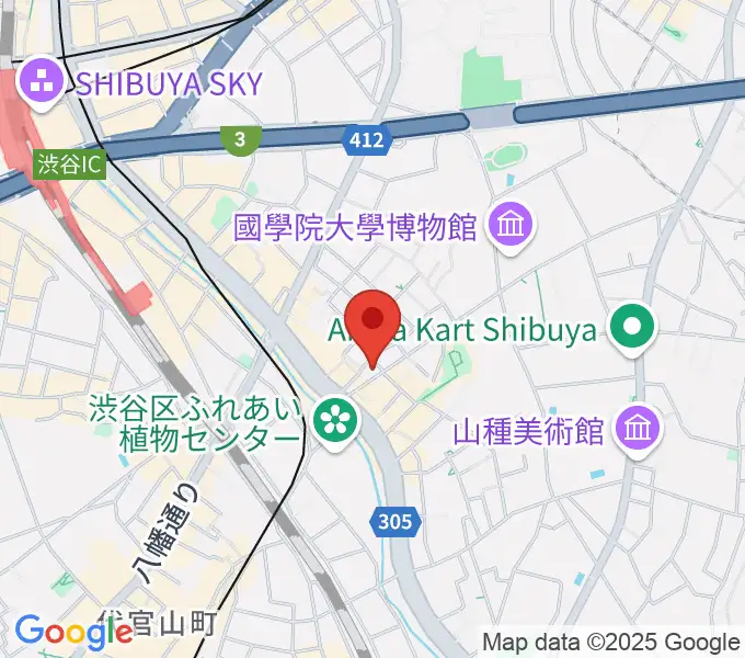 渋谷クラブクロールの地図