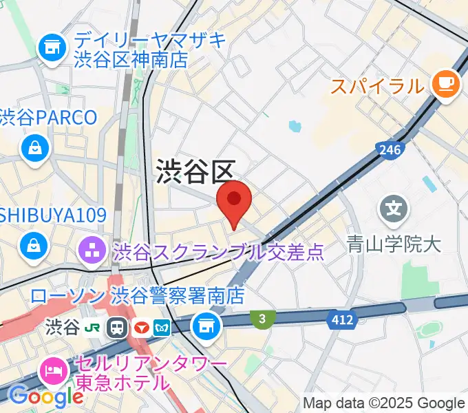 渋谷HOMEの地図