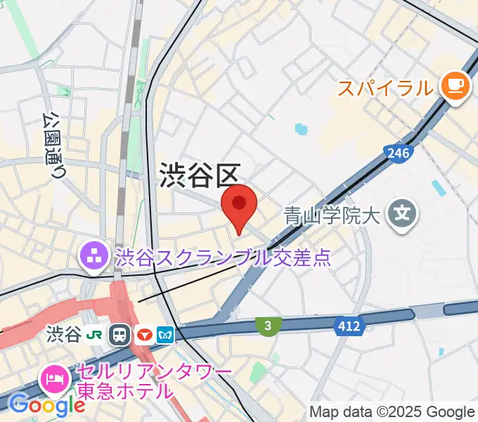 渋谷HOMEの地図