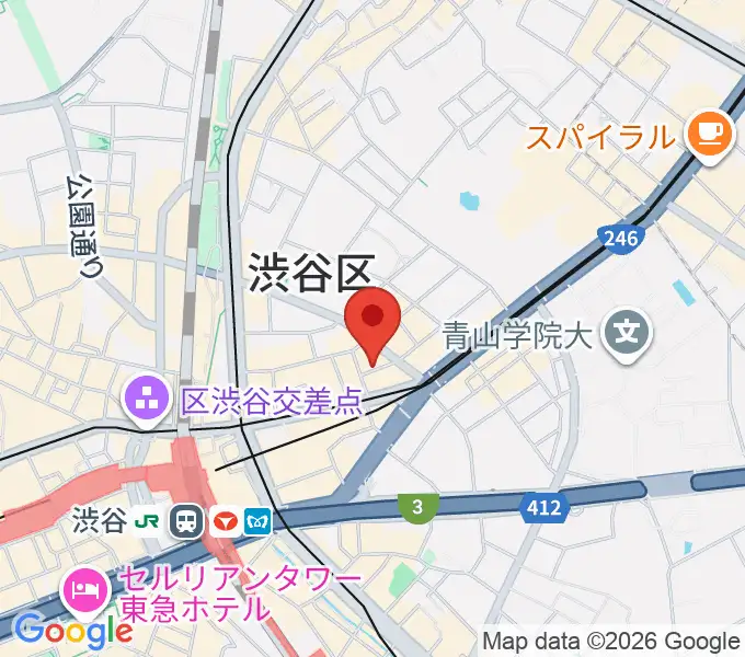 渋谷HOMEの地図