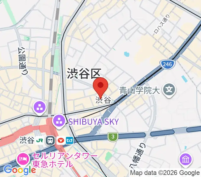 渋谷HOMEの地図