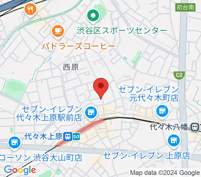 ムジカーザの地図