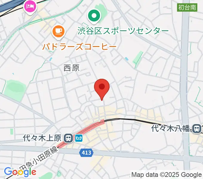 ムジカーザの地図