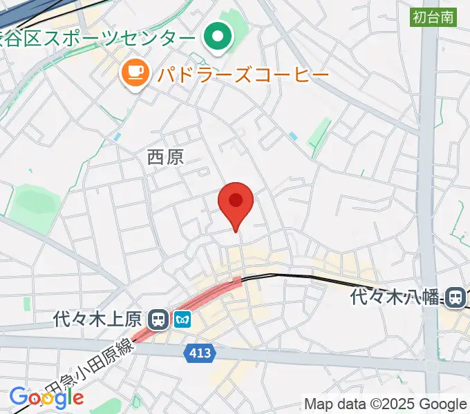 ムジカーザの地図