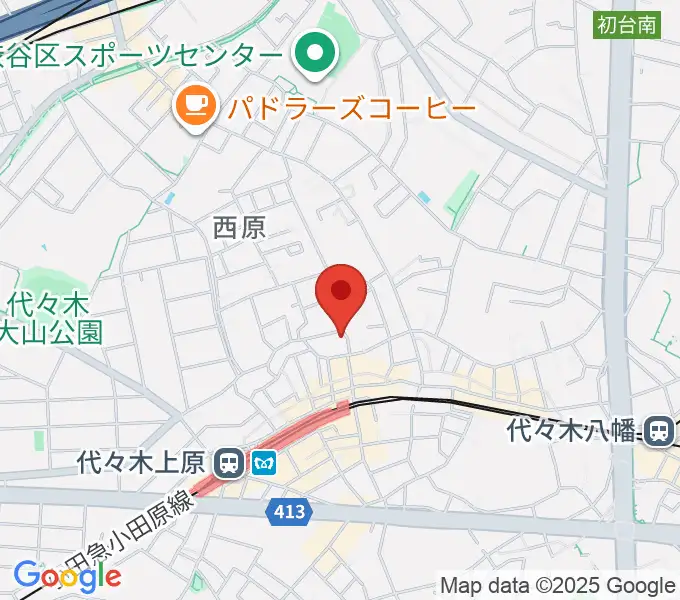 ムジカーザの地図