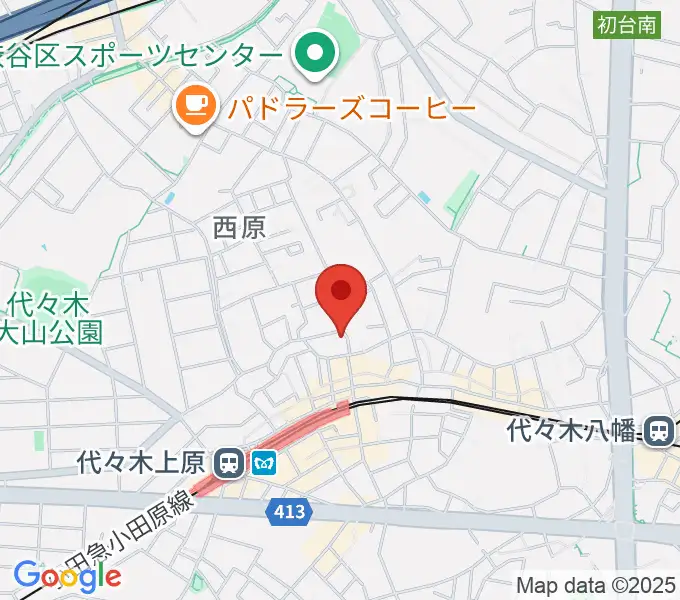 ムジカーザの地図