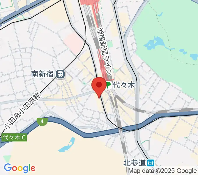 代々木Zher the ZOOの地図