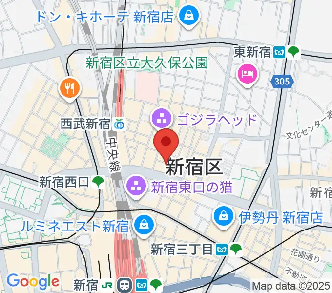 ゴールデンエッグの地図
