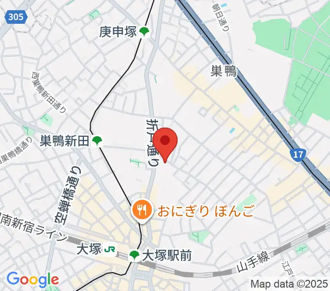 大塚GRECOの地図