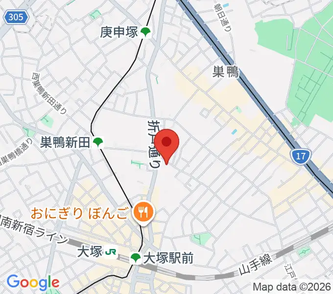 大塚GRECOの地図