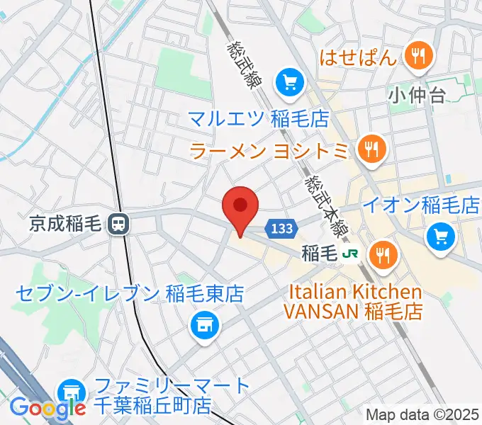 稲毛K'S DREAMの地図