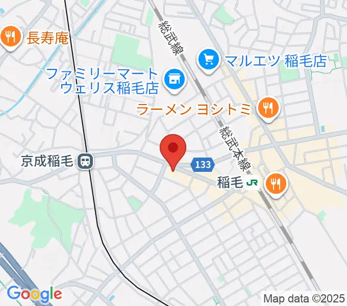 稲毛K'S DREAMの地図