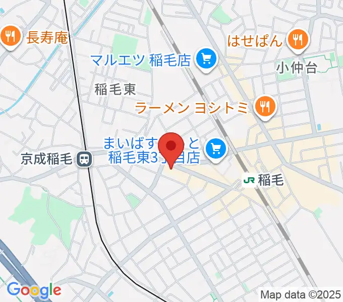 稲毛K'S DREAMの地図